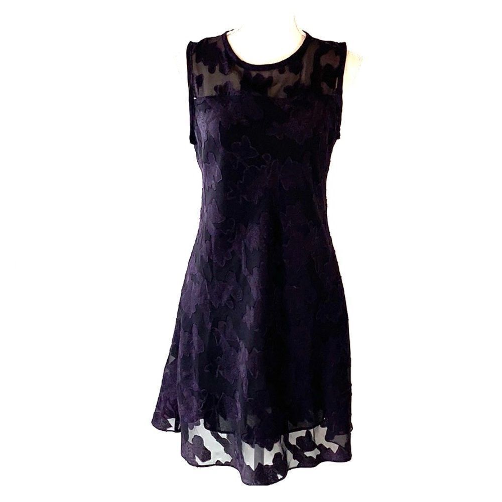 Blondie and Me Purple Lace Dress Size 9 Juniors